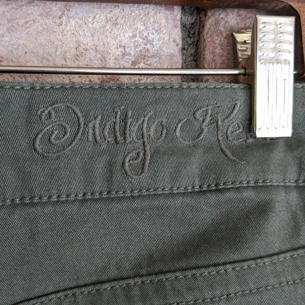 🌲 Indigo Rein Green Skinny Jeans 11